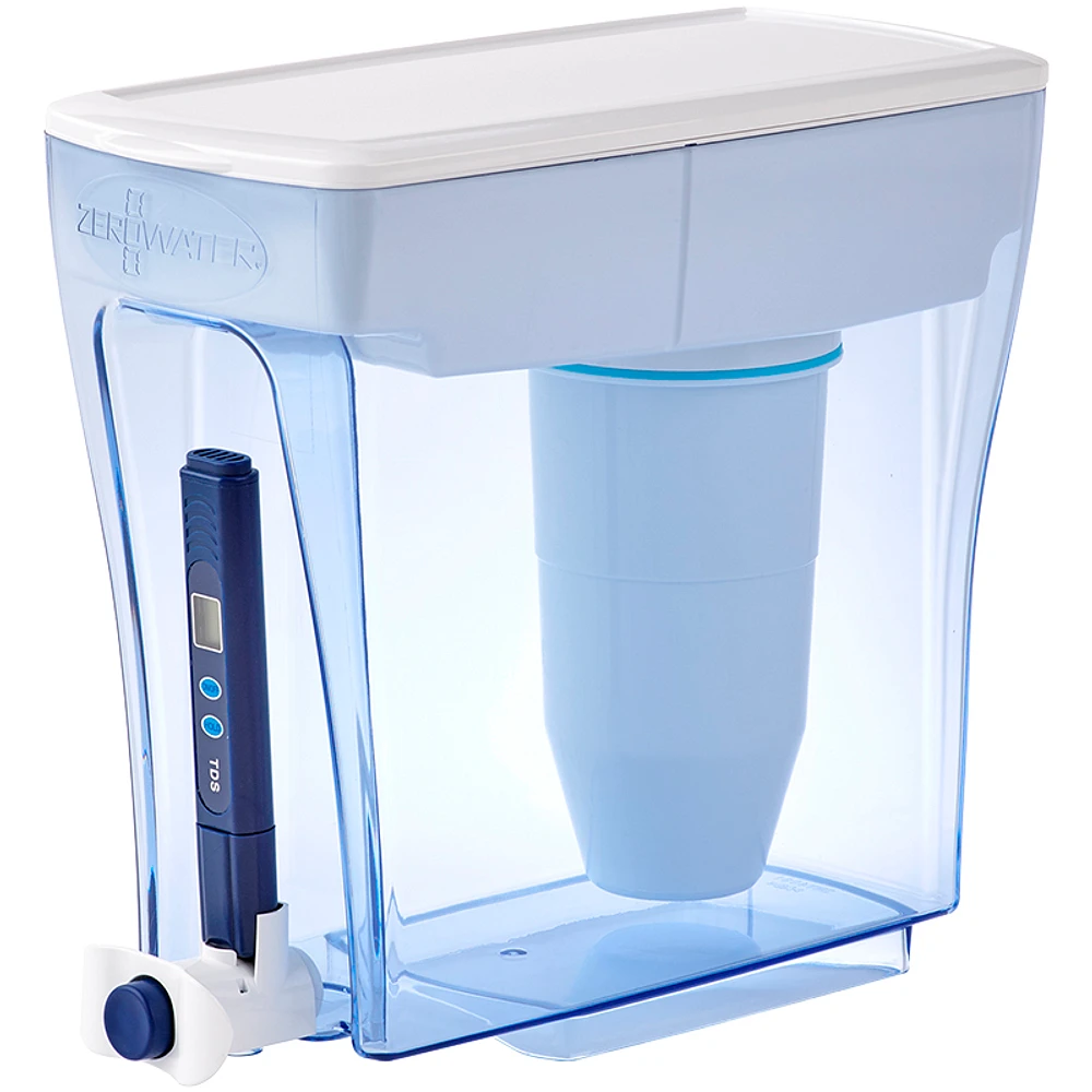 Zerowater Pitcher - Blue/White - 20 cups