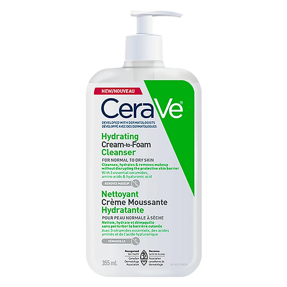 CeraVe Hydrating Cream to Foam Cleanser