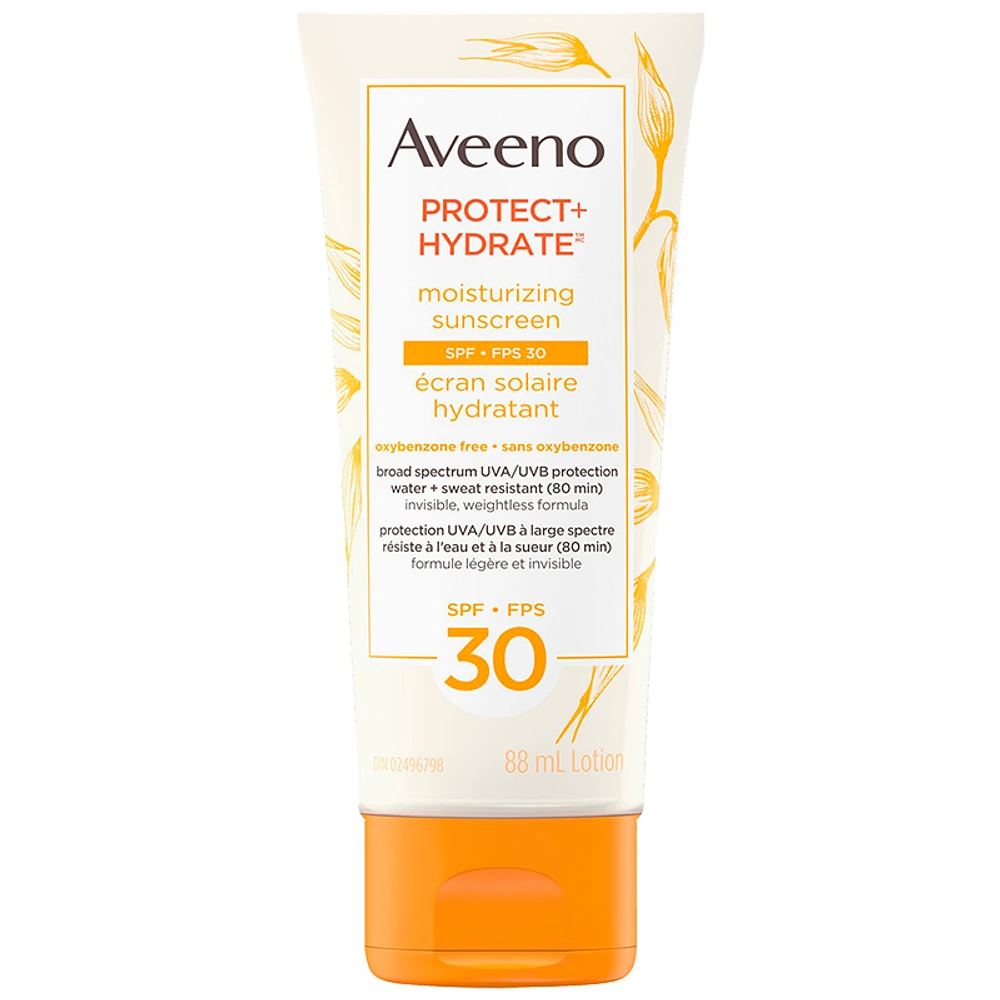 Aveeno Protect + Hydrate Face Moisturizing Sunscreen - SPF 30 - 88ml