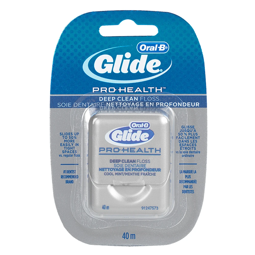 Oral-B Glide Deep Clean Floss - Cool Mint - 40m