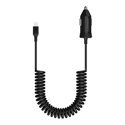 Scosche 20W Lightning PD Car Charger for Apple Devices - Black - SC-CPDI4203-SP