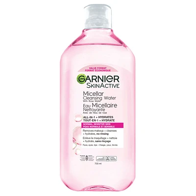 Garnier SkinActive Micellar Cleansing Water - Rose Water - 700ml
