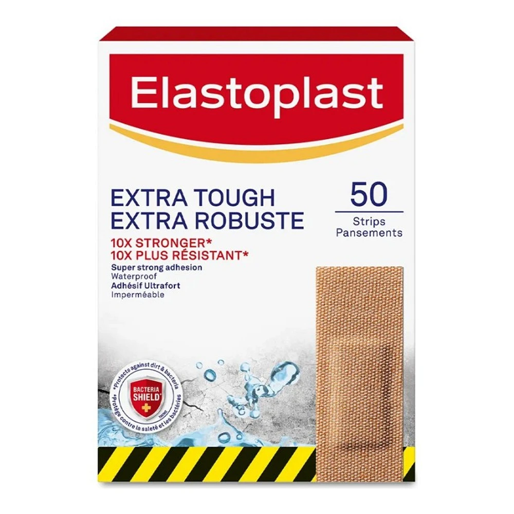 Elastoplast Extra Tough Bandages - One Size - 50's