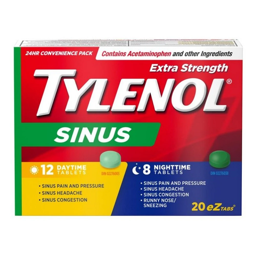 Tylenol* Extra Strength Sinus eZ Tabs - 20's� �