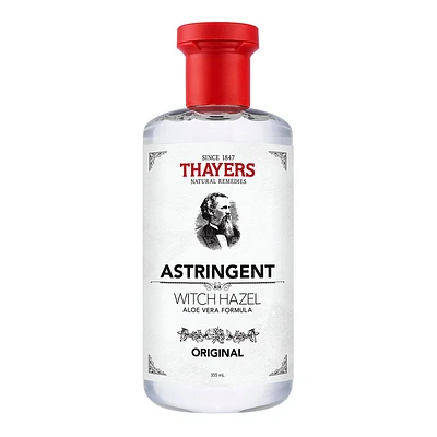 THAYERS Facial Astringent Alcohol-Free - Witch Hazel with Aloe Vera Formula - Original - All Skin Types - 355mL