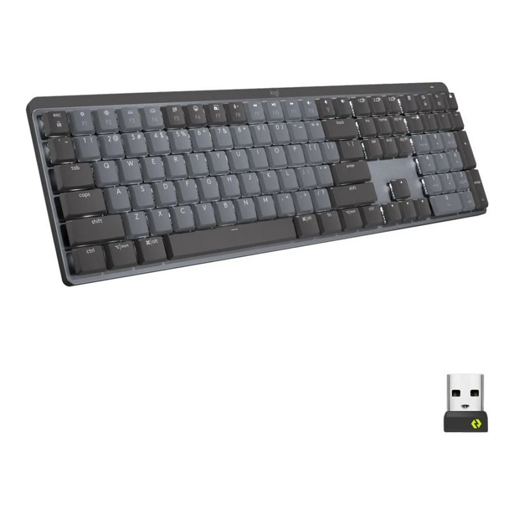 Logitech MX Mechanical Wireless Illuminated Keyboard - Black - 6900352