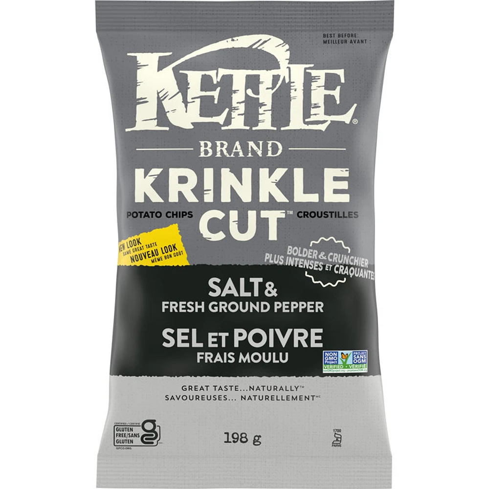 Kettle Chips Salt Pepper - 198g