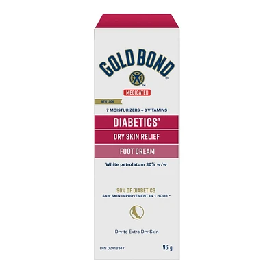 Gold Bond Diabetics Foot Cream - 96g