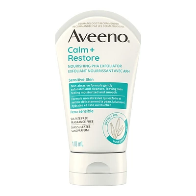 Aveeno Calm + Restore Nourishing Exfoliator - 118ml