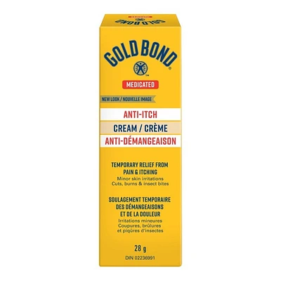 Gold Bond Medicated Anti-Itch Cream - 28g
