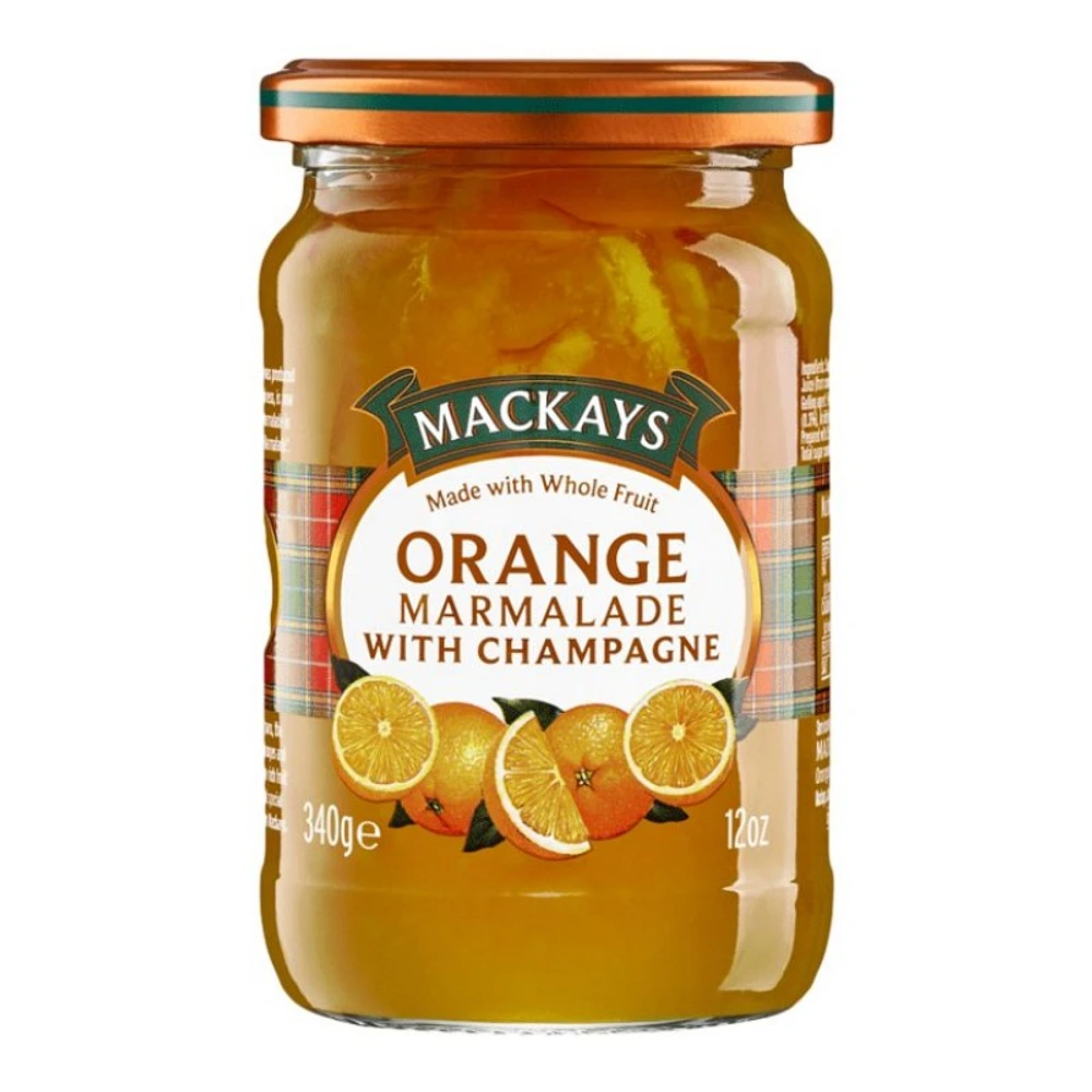 Mackays Marmalade - Orange with Champagne - 340g