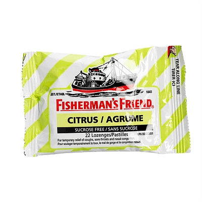 Fisherman's Friend - Sugar Free Citrus - 22s