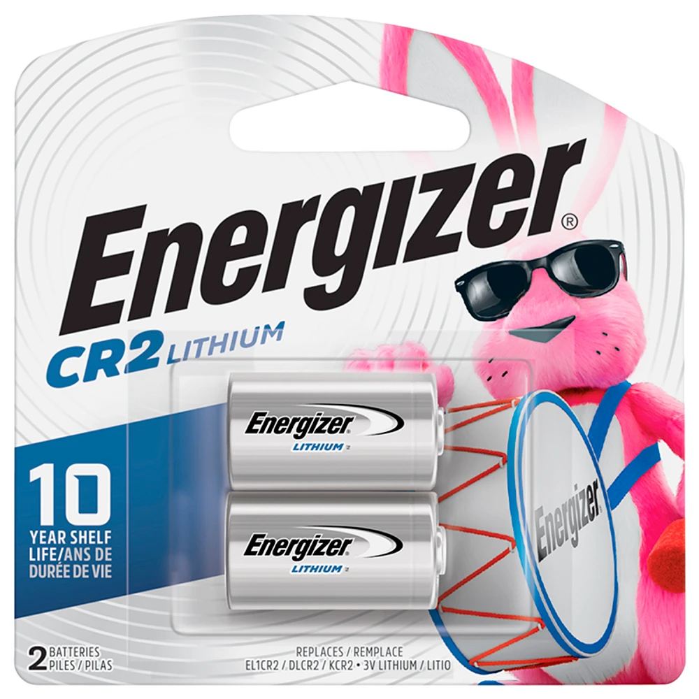 Energizer 3V Lithium Battery 2pack EL1CR2