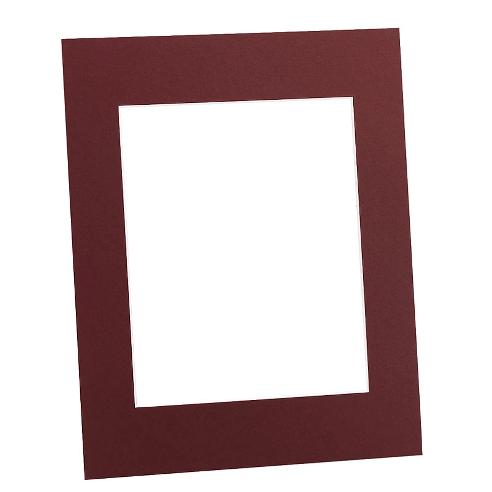 Tempo 11x14 Photo Mat with 8x10 Opening - Maroon