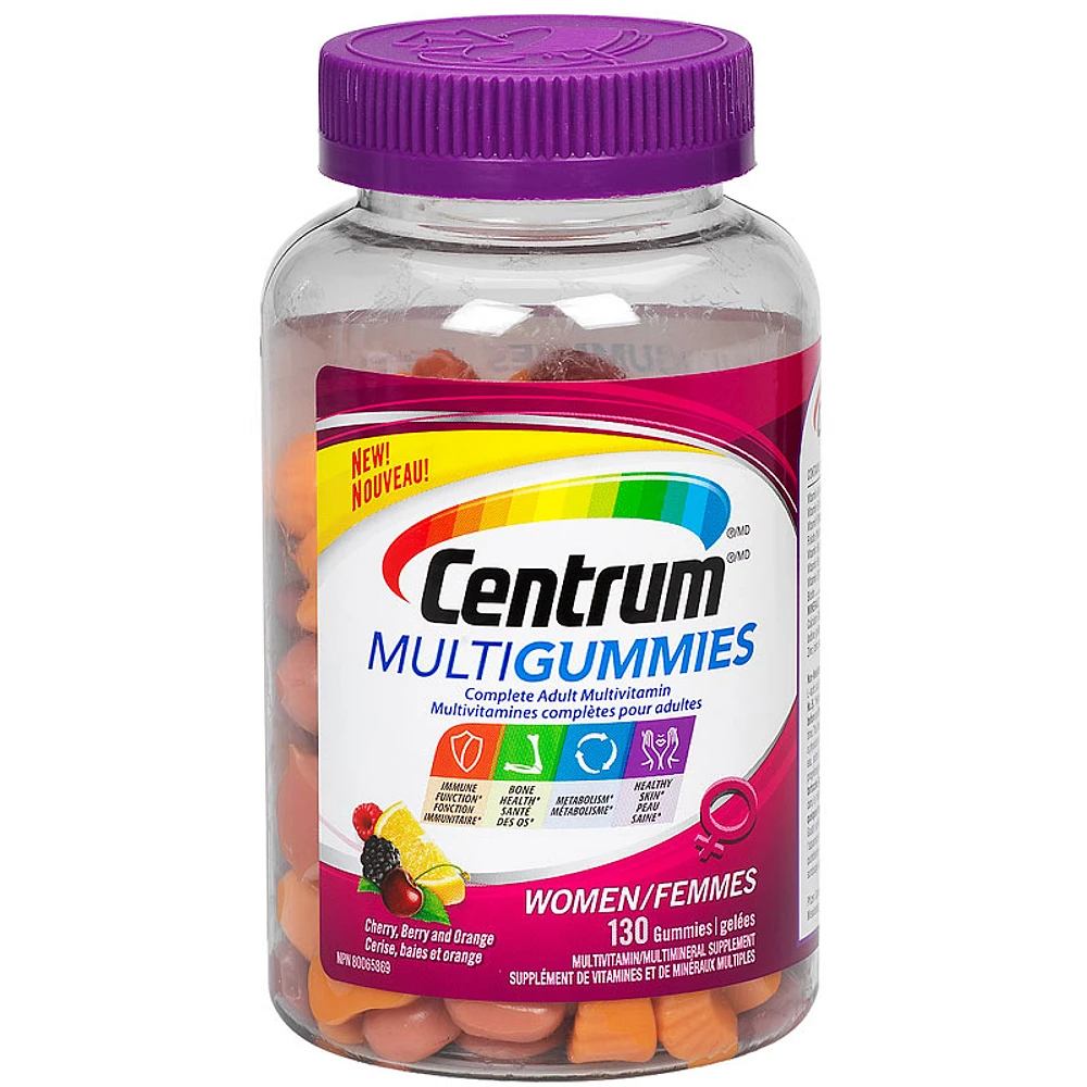 Centrum MultiGummies Women's Multivitamin/Mineral Supplement - 130's