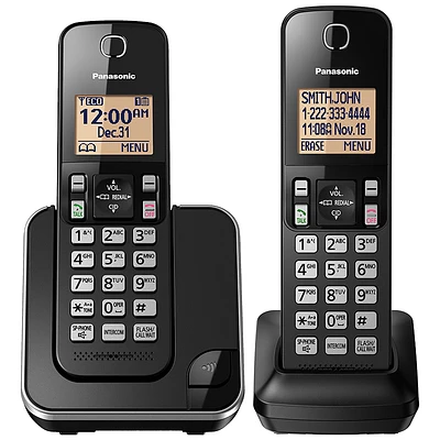 Panasonic Handset Cordless Phone - Black
