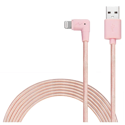 Logiix Piston Connect XL 90 Lightning Cable - Rose Gold - LGX12302