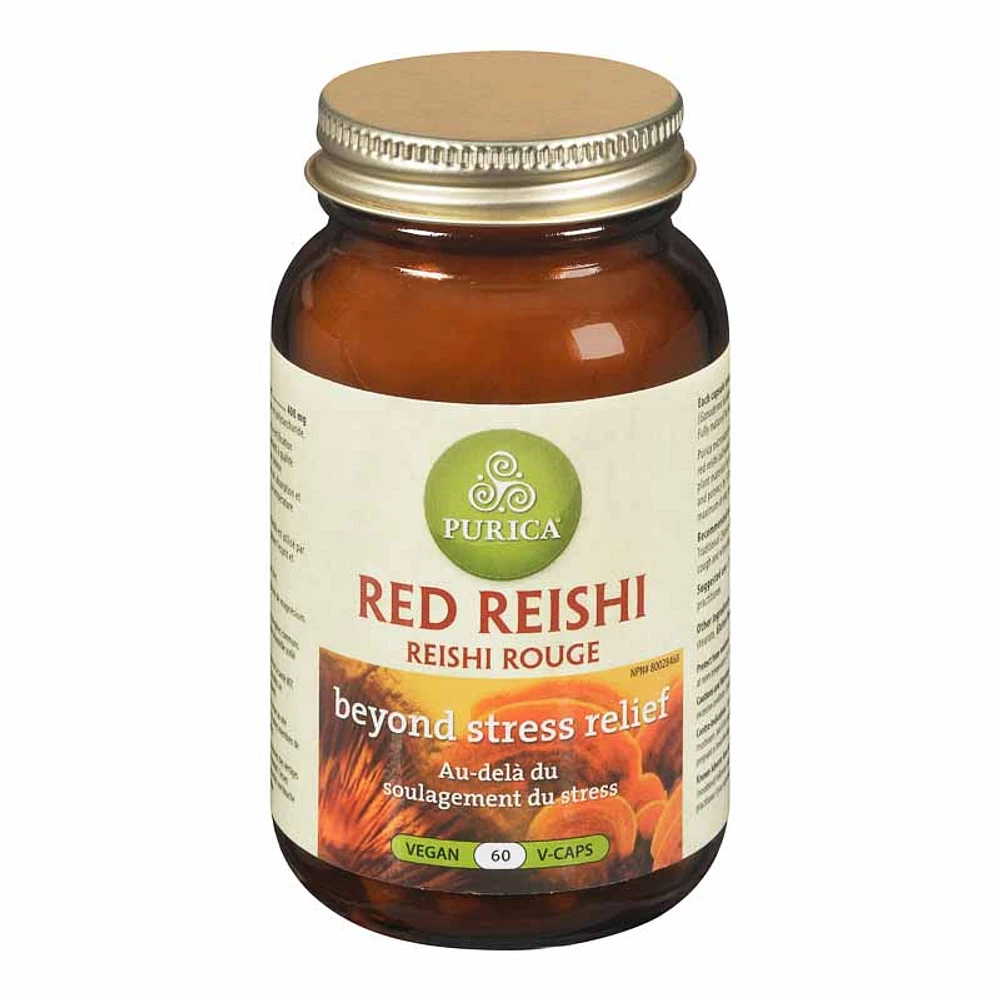 Purica Red Reishi Beyond Stress Relief Capsules - 60s