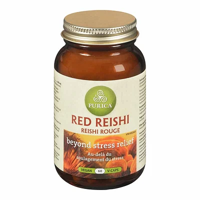 Purica Red Reishi Beyond Stress Relief Capsules - 60s