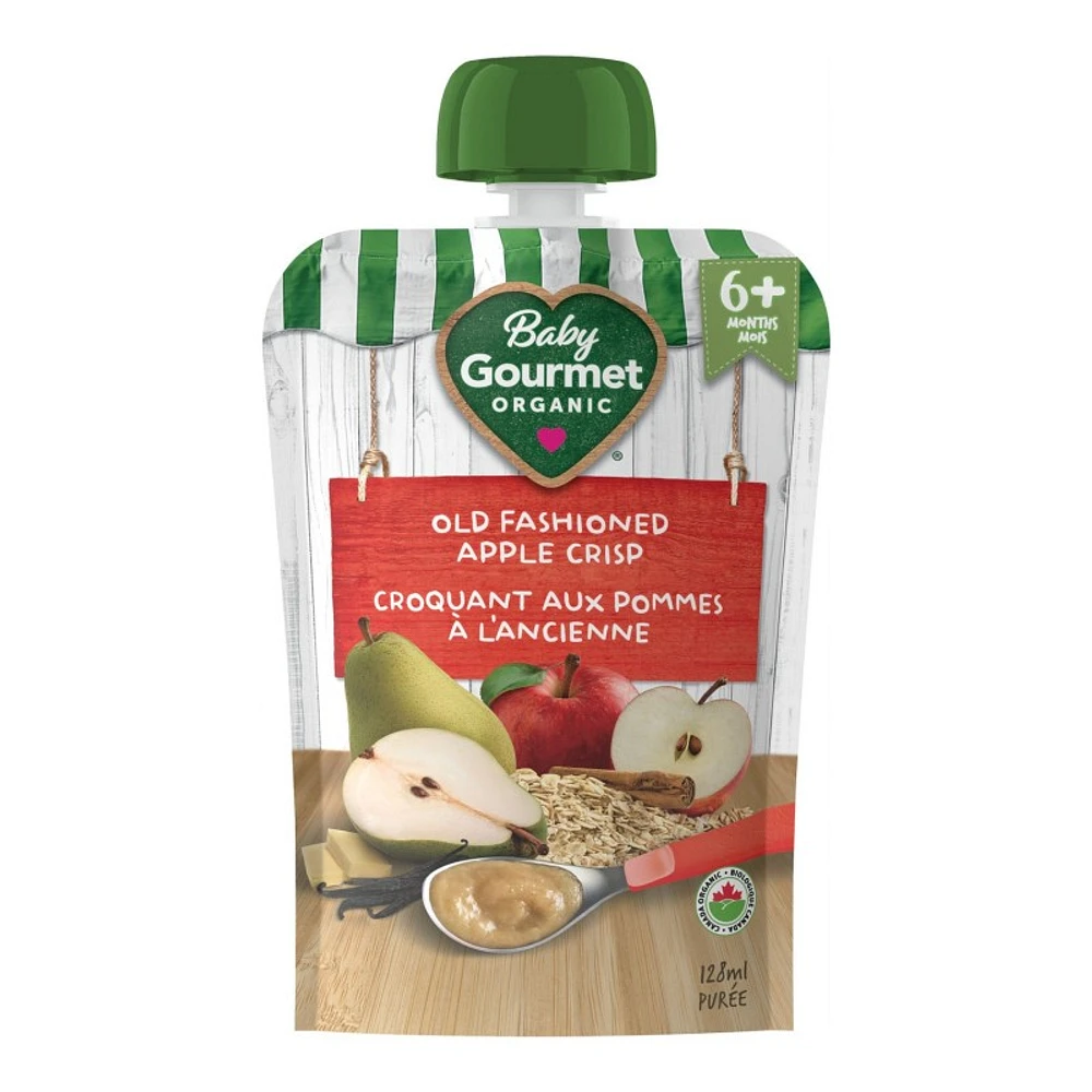 Baby Gourmet Baby Food - Old Fashioned Apple Crisp - 128ml