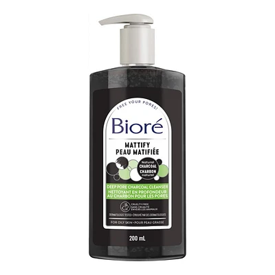BiorÃ© Deep Pore Charcoal Cleanser - 200ml