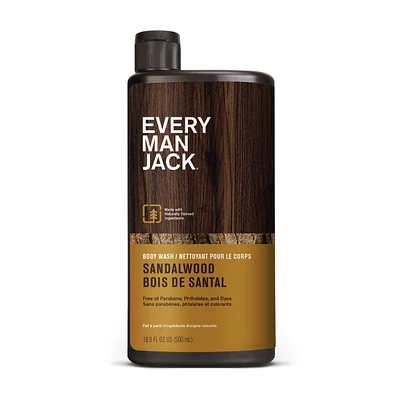 Every Man Jack Body Wash - Sandalwood - 500ml