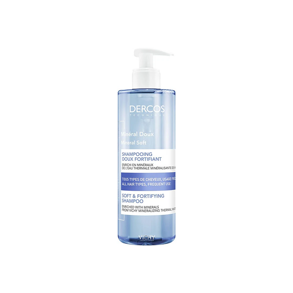 Vichy Dercos Mineral Soft and Fortifying Shampoo - 400ml