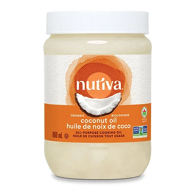 Nutiva Organic Coconut Oil - 860mL