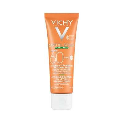 Vichy Capital Soleil Anti-shine Dry Touch UV Lotion - SPF 60 - 50ml