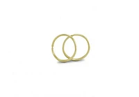 10K Yellow Gold 10mm Sleepers