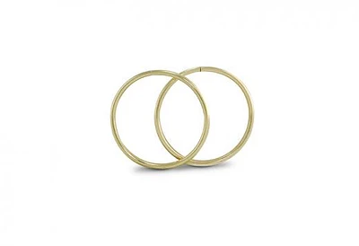 10K Yellow Gold 13mm Sleepers