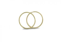 10K Yellow Gold 13mm Sleepers