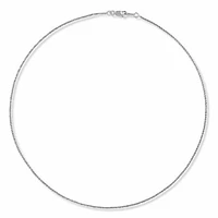 10K White Gold 18" 1.4mm Sparkle Chain