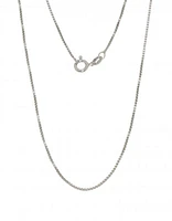 Sterling Silver 22" 1.1mm Box Chain