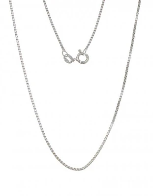 Sterling Silver 20" 1.2mm Box Chain