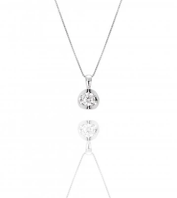 Glacier Fire Canadian Diamond 0.20CT Pendant