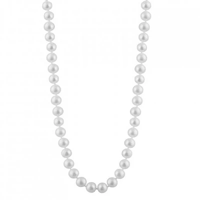 Freshwater 7-7.5mm White Pearl Necklace