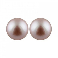 Large Freshwater Pearl Stud Earrings