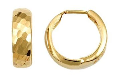 10K Yellow Gold Hoops