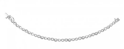Sterling Silver Diamond 0.10CTW Bracelet