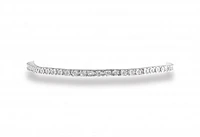Sterling Silver Diamond Bracelet