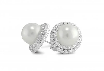 Sterling Silver Freshwater Pearl Earrings