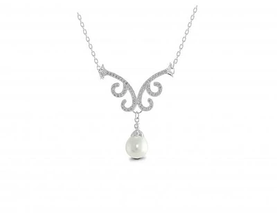 Sterling Silver Freshwater Pearl Necklace
