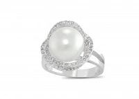 Sterling Silver Freshwater Pearl Ring