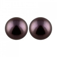 Large Pearl Stud Earrings