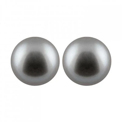 Large Pearl Stud Earrings