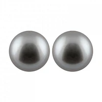 Large Pearl Stud Earrings