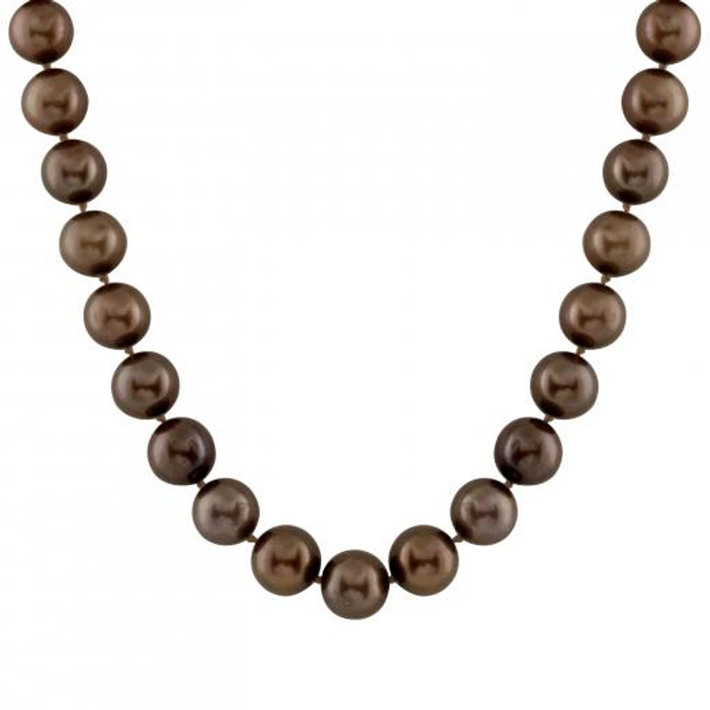Chocolate Pearl Necklace