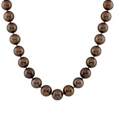 Chocolate Pearl Necklace