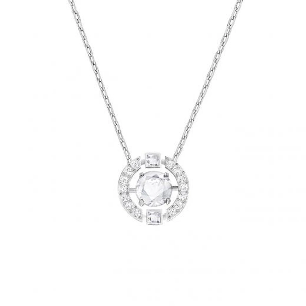 Swarovski Sparkling Dance Round Necklace